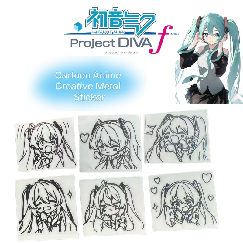 Laptop Accessories - Hatsune Miku çizgi film anime karakter