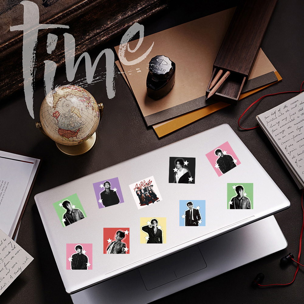 K-pop BTS Yıldız Temalı Dekora - Laptop Accessories For Gift incelemesi ve fiyatı
