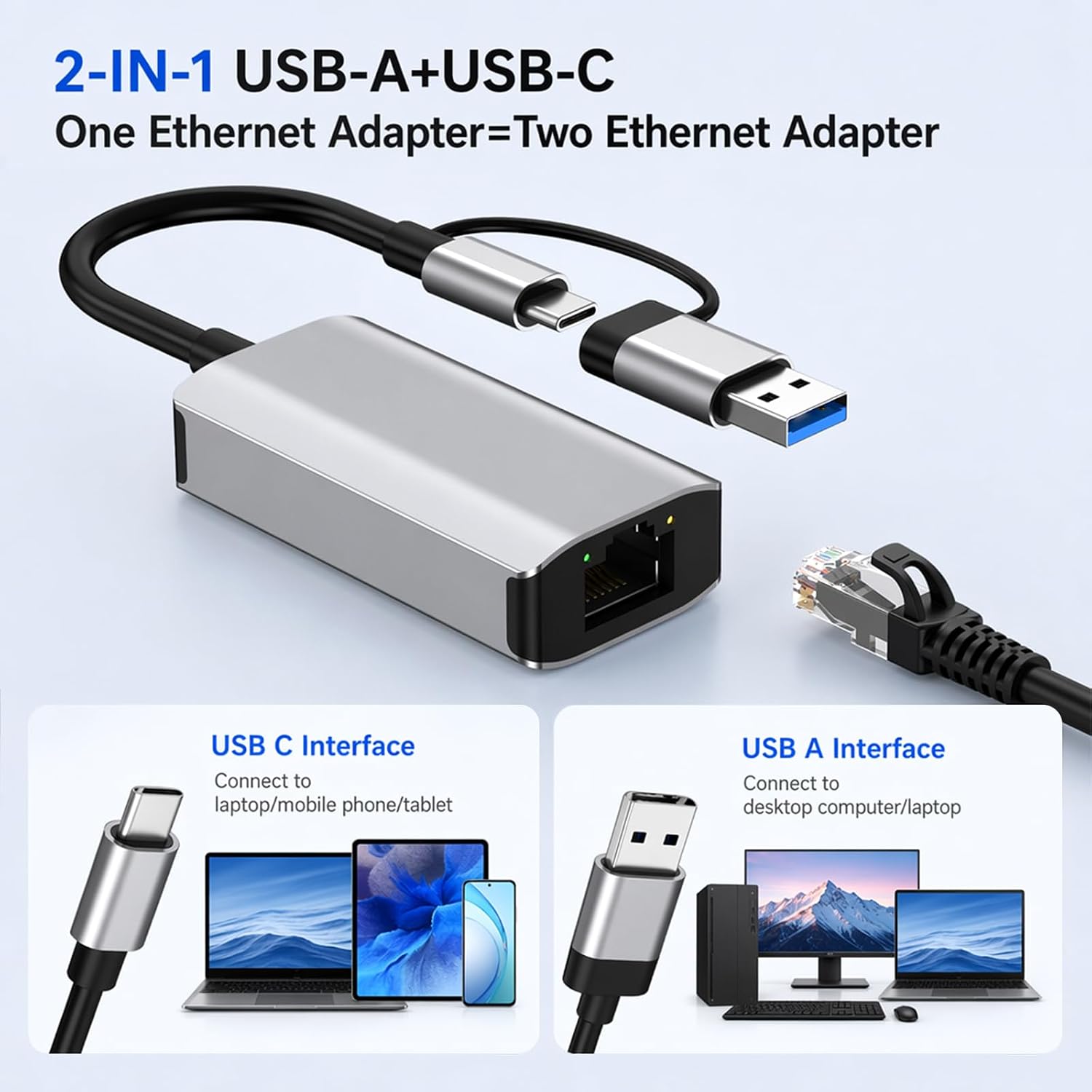 2.5G (2500 Mbps) USB 3.0 Type- - Laptop Accessories Ideas incelemesi ve fiyatı