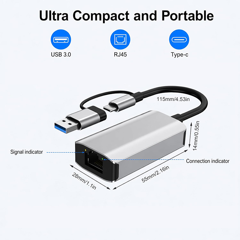2.5G (2500 Mbps) USB 3.0 Type- - Laptop Accessories Ideas incelemesi ve fiyatı