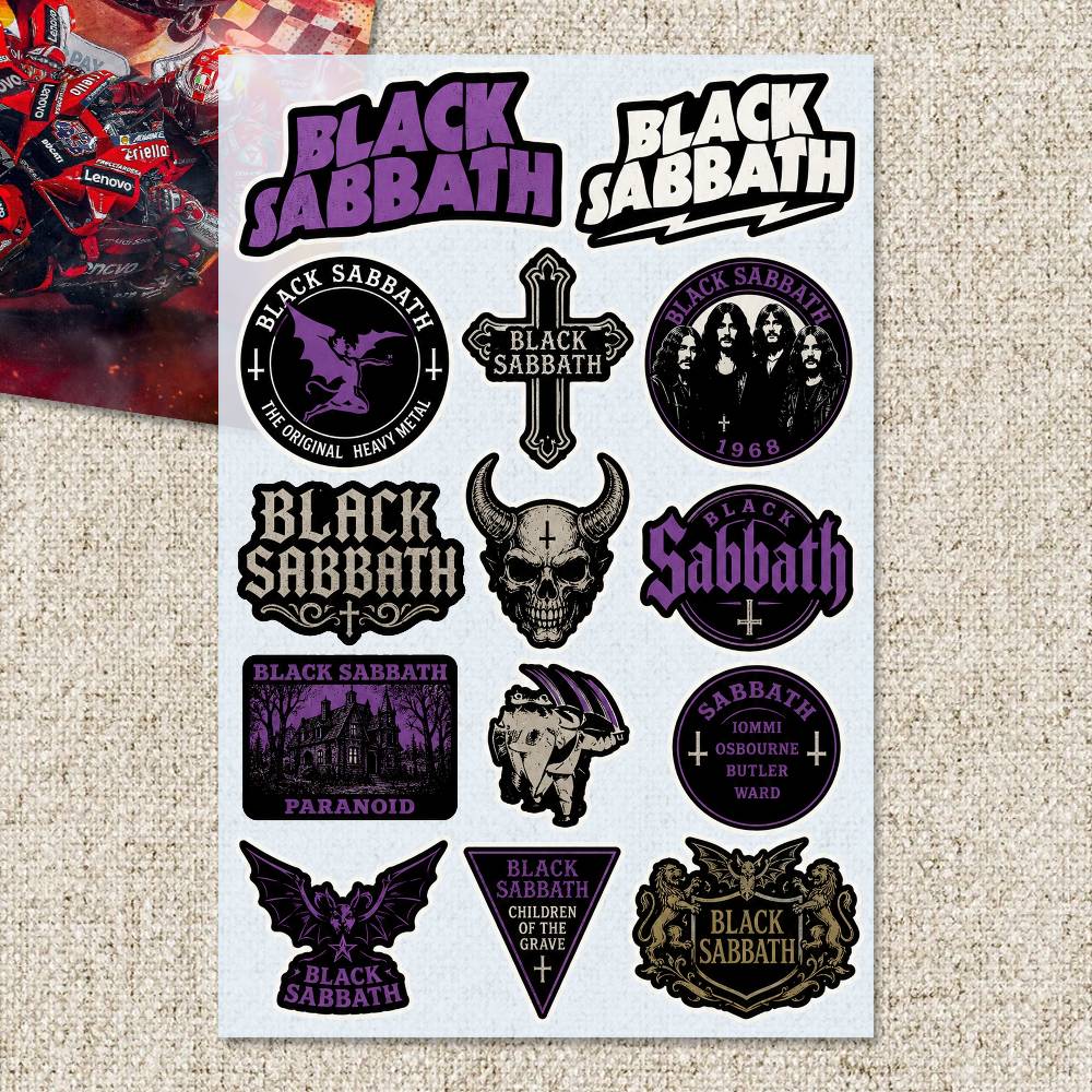 B-LACK S-ABBATH Çıkartmalar Mo - Laptop Accessories Ideas incelemesi ve fiyatı