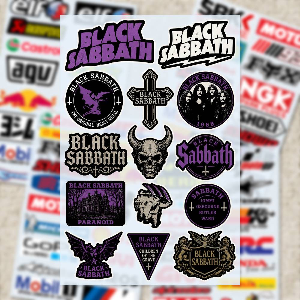 B-LACK S-ABBATH Çıkartmalar Mo - Laptop Accessories Ideas incelemesi ve fiyatı