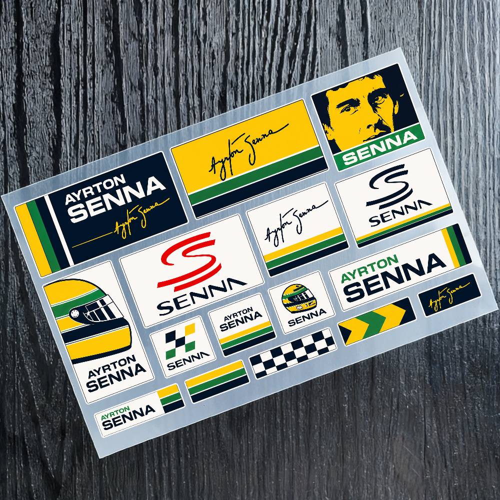 A-Ayrton S-Senna Çıkartmaları  - Laptop Accessories Ideas incelemesi ve fiyatı