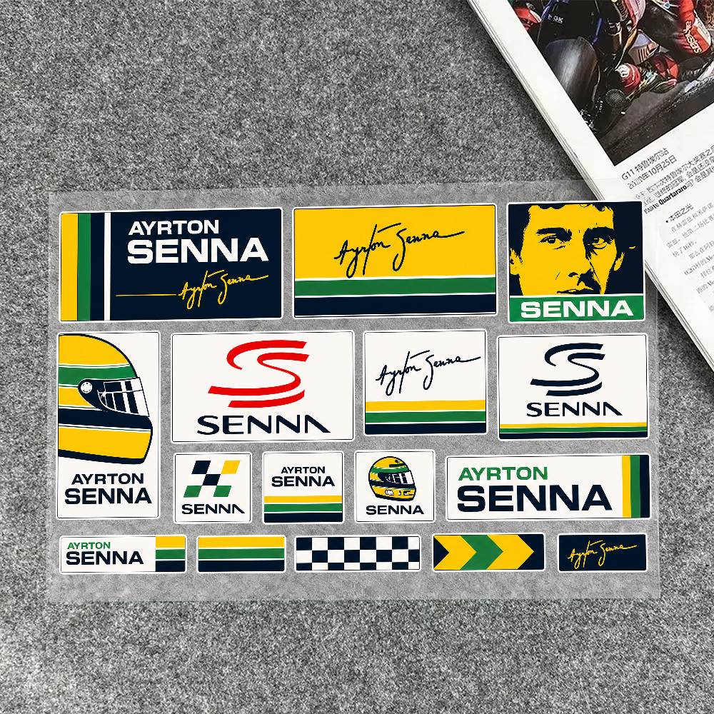 A-Ayrton S-Senna Çıkartmaları  - Laptop Accessories Ideas incelemesi ve fiyatı